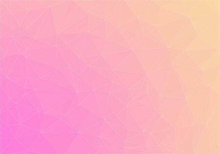 Flat duocolor Geometric triangle pattern wallpaper. Flat Vector backgroundのイラスト素材