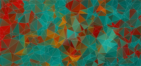Flat triangle face book cover.のイラスト素材