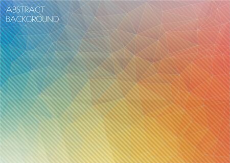 Flat abstract multicolor backgroundのイラスト素材