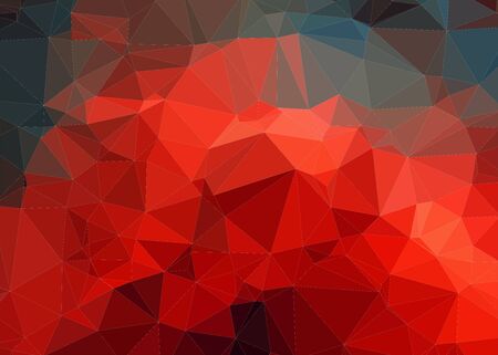 Flat color abstract triangle background for your designのイラスト素材