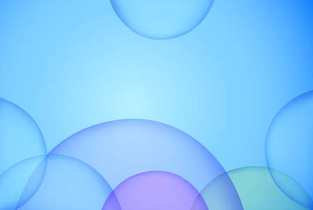 Bubbles Circle Dots Unique Blue Brightのイラスト素材