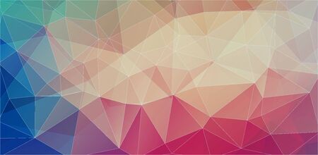Flat Futuristic Polygon Backgroundsのイラスト素材