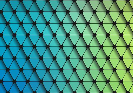 Geometric wallpaper. Flat Vector background with triangle shapesのイラスト素材
