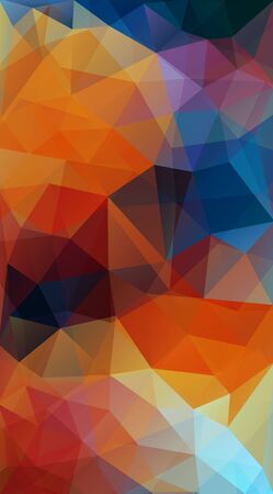 Vertical Flat triangle Background vector illustration.のイラスト素材