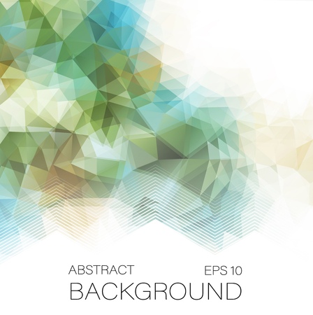 Abstract 2D geometric colorful backgroundのイラスト素材