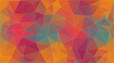 Fresh vintage color triangle backgroundのイラスト素材