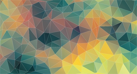 Triangle background. Original vintage colorのイラスト素材