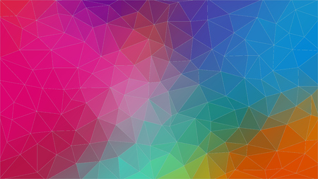 Multicolor triangle abstract background.のイラスト素材