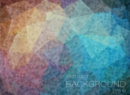 Abstract Vertical 2D geometric backgroundのイラスト素材