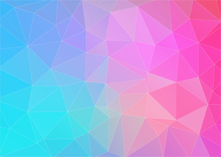 Horizontal multicolor triangle backgroundのイラスト素材