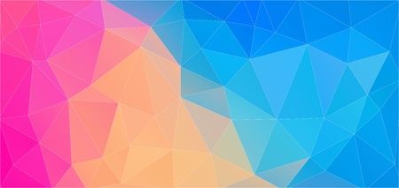 Flat triangle geometric background for design - Vectorのイラスト素材