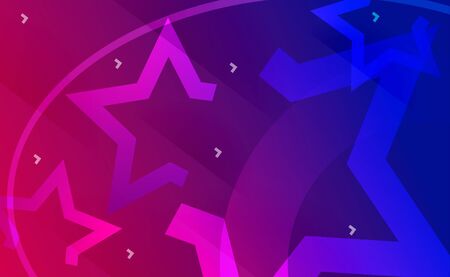 Line art poster on colorful backdrop. Abstract art background.