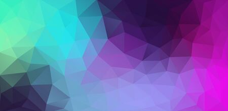 Extreme colorful flat background with triangles shapesのイラスト素材