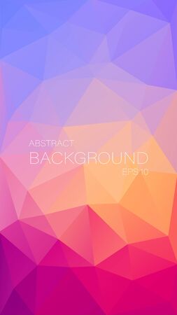 Vertical triangle background for your mobile design - Vectorのイラスト素材