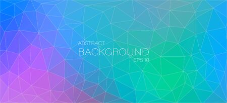 Awesome colorful abstract background with triangles shapesのイラスト素材