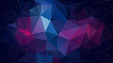 Abstract horizontal triangle background for design - Vector - triangleのイラスト素材