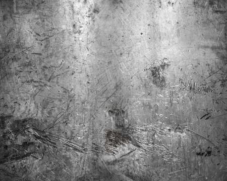 Light metal background. Monochrome texture. Image contains scratch effect.の写真素材