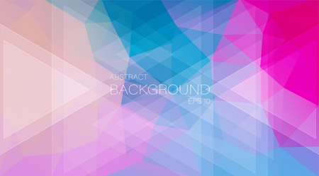vector background in pastel shades. geometric triangle.のイラスト素材