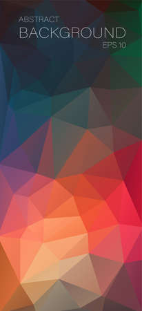 dark geometric triangle. vertical background.のイラスト素材