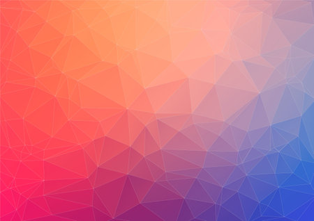 Colorful flat background with triangles for web designのイラスト素材