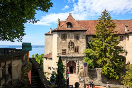 Meersburg on Lake Constance, Germanyのeditorial素材
