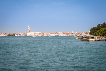 Skyline of Venice, Italyの写真素材