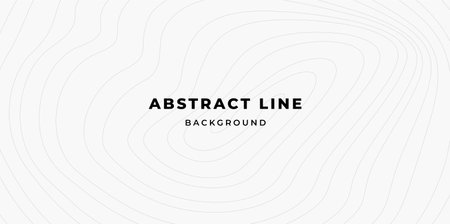 Abstract minimalist background simple grey line, wavy and geometry line pattern backgroundのイラスト素材