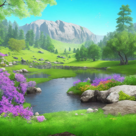 Power plant in the countryside. Black and white photo. Cloudy sky.の素材