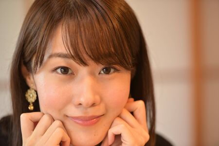Female Facial Expressions (Portrait)の写真素材