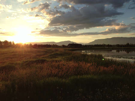 Montana landscape の素材