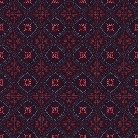 abstract vintage wallpaper with ornaments. seamless background.のイラスト素材