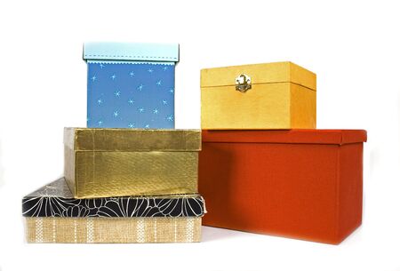 many diffirent boxes