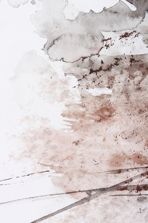 black and red abstract brush paintingの写真素材