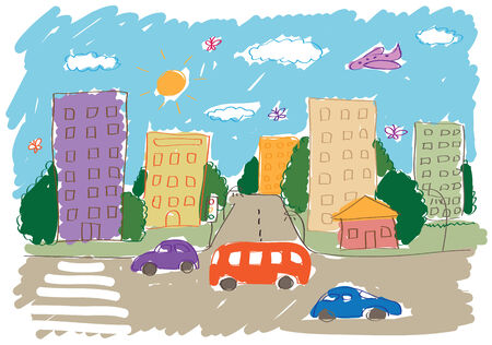 children style drawing vectorのイラスト素材