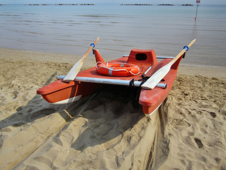 Pattino di salvataggioの写真素材