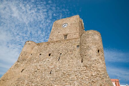 Castle of Termoli (Italy) Castello Svevoのeditorial素材