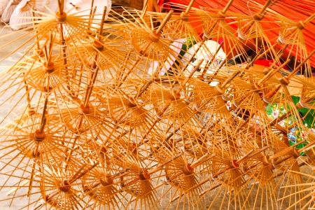 umbrella framesの写真素材