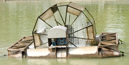 water wheelの写真素材