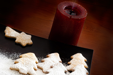 White Christmas - Decoration and cookiesの写真素材