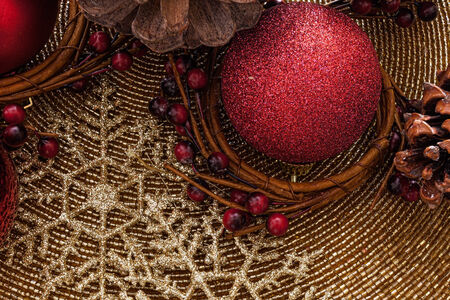 Holly Christmas Decorationの写真素材