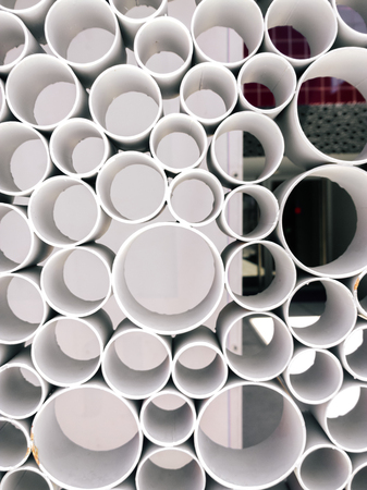 Abstract tube-view formの写真素材