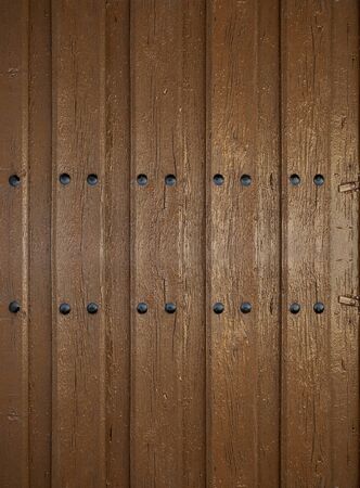Texture of the wooden doorの写真素材
