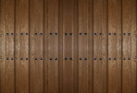 Texture of the wooden doorの写真素材
