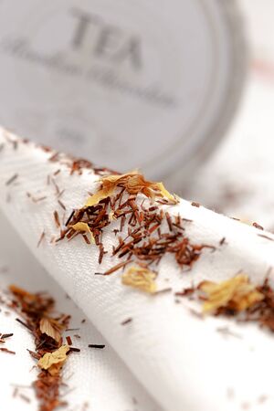 Closeup of rooibos teaの写真素材