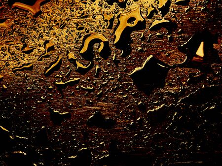 Water drops background. Refreshing textureの写真素材