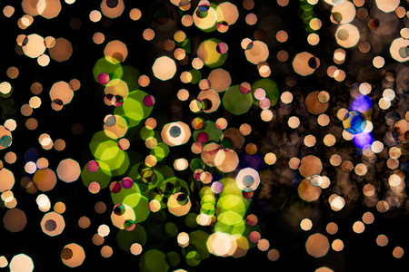 Artistic and abstract Bokeh lights.の写真素材