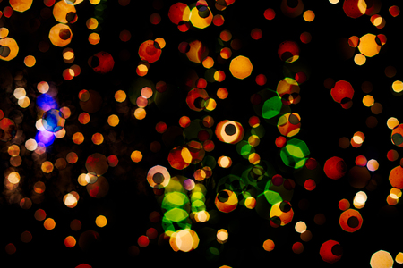 Artistic and abstract Bokeh lights.の写真素材