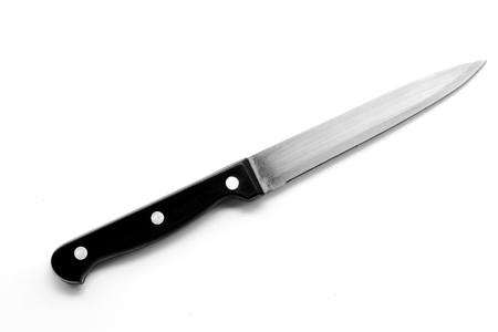 Kitchen knife isolated on white background