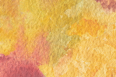 Abstract painted watercolor background on paper texture.の写真素材