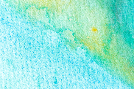 Blue abstract watercolor macro texture background. Hand painted watercolor backgroundの写真素材